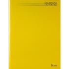 Caderno Caligrafia Capa Dura Liso 96F Brochurao Amarelo