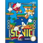 Caderno Caligrafia Sonic 40 Folhas Brochura Capa 1 Tilibra