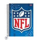 Caderno Capa Dura Universitário NFL Logo - 80 Folhas - Jandaia