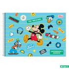 Caderno Cartografia Desenho Tilibra 80Fls Mickey Mouse