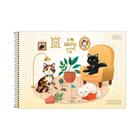 Caderno Cartografia E Desenho Purrfect Cats Tilibra Branco