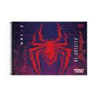 Caderno Cartografia Spider Man Game 80 Folhas Tilibra