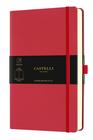 Caderno Castelli Milano Médio Vermelho