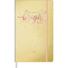 Caderno CD Pontilhado Fitto G cost Shine Ouro 80fls