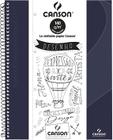 Caderno cd s/p a4 140g 40f canson