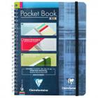 Caderno Clairefontaine Pocket Book Pautado A5+ Azul