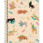 Caderno Colegial 01 Materia Jungle 80f Cd