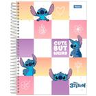 Caderno Colegial 10 Matérias Stitch 160 Folhas - Foroni