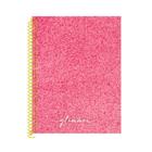 Caderno Colegial 1x1 80 Fls C.D. São D. - Glimmer Rosa