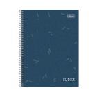 Caderno Colegial Lunix 1 Matéria 80 fls Varias Cores Tilibra