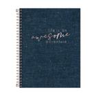 Caderno Colegial Tilibra Executivo Cambridge Denim 80 Folhas