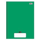 Caderno Costurado Tilibra Universitário Capa Dura D+ Verde 96 Folhas - Embalagem com 5 Unidades