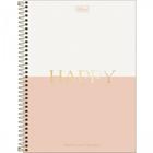 Caderno De 01 Materia Feminno Happy 80fs Capas Sortidas