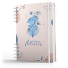 Caderno De Anotações -200 Pag- Coleção Floral - Permita-Se