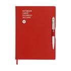 Caderno de Anotações A6 Caran D'ache 96 Folhas 100g Vermelho