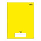 Caderno de brochura capa dura Tilibra 48 folhas 140mm x 200mm - Amarelo