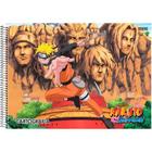 Caderno de desenho cartografia 60 folhas São Domingos Naruto