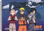 Caderno De Desenho Naruto Shippuden 60f Sd Sortido - Papelaria Capital