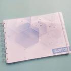 Caderno de Desenho e Cartografia Capa Dura de Disco Sistema Inteligente - Amor Infinito Cadernos