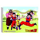 Kit Colorir Caderno desenho Dragon Ball e Lápis 12Un - Shop Macrozao