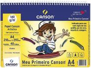 Caderno de desenho MEU PRIMEIRO CANSON A4 40 folhas - Canson