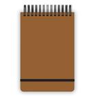 Caderno de desenho sketchbook 240g 17x24cm