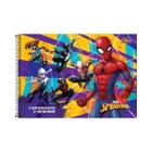 Caderno de Desenho Tilibra Homem Aranha 80Fls 275x200mm Capa Dura