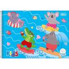 Caderno de desenho Tilibra sapeca kids espiral 48 folhas