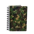 Caderno de Disco 190x255mm 80 Folhas M Camuflado - Diskô - Tilibra