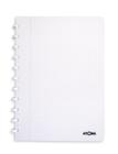 Caderno De Discos Atoma Poly A5 Branco Quadriculado