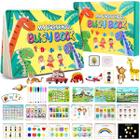 Caderno De Montessori Sensorial Didático Atividades Educativa Livro Brinquedo Educativo Inglês 16 temas