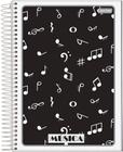 Caderno de Música Espiral Capa Flexível Universitário 40 Folhas - Jandaia