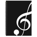 Caderno de música MAXCURY, folha em branco, manuscrito, artigo para funcionários