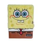 Caderno de pelucia 21x15cm bob esponja 10072963