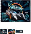 Caderno desenho 080 hot wheels tilibra