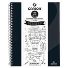 Caderno Desenho Canson A4 Expressão e Arte 40 Folhas Preto