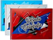 Caderno Cartografia Desenho Naruto Akatsuki 60Fls SD - Pedagógica