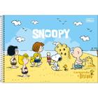 Caderno Desenho e Cartografia Espiral Snoopy 80fls - Tilibra