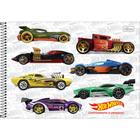 Caderno Desenho UNIV Capa Dura HOT Wheels 80FLS.