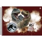 Caderno Desenho UNIV Capa Dura Jurassic PARK 60F PCT.C/05