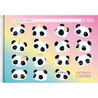 Caderno Desenho UNIV Capa Dura Lovely Friend 80FLS. - Tilibra