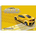 Caderno Desenho UNIV Capa Dura Silver Tuning 80F (17891321103439) - SD Inovacoes