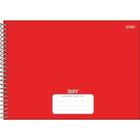 Caderno Desenho UNIV Capa Dura STIFF Vermelho 80FLS. - Jandaia