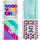 Caderno Disco Inteligente Estampado 4 Divisórias + 60 Folhas Grande A4 com pauta