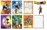 Caderno de cartografia e desenho dragon ball super goku black vs beerus sao  domingos