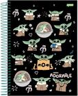 Caderno Escolar 1 Matéria 80fl Star Wars Jandaia Adesivos