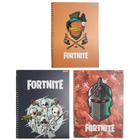 Caderno Escolar Universitário Espiral 240 Folhas Fortnite