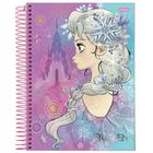 Caderno Escolar Universitário Espiral Com 200 Folhas Frozen - Jandaia