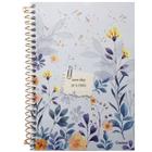 Caderno espiral 1/4 capa dura 80 folhas Botanical Credeal