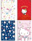 Caderno espiral 1/4 cd 80fls hello kitty fsc jandaia 72982 24